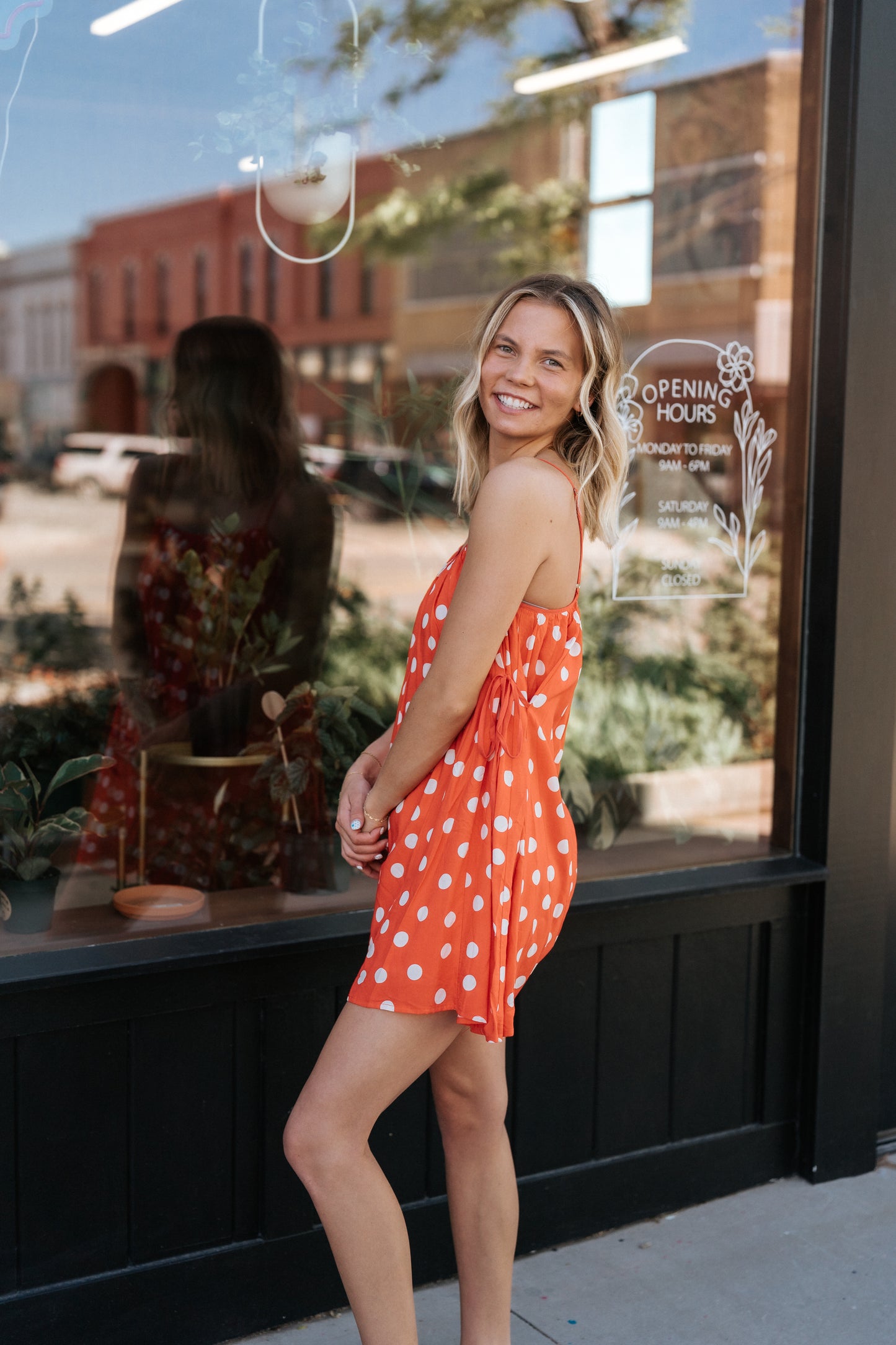 Lulu Mini Polka Dot Dress