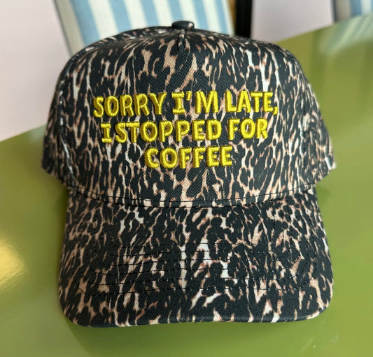 Late Coffee Trucker Hat