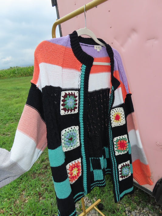 Pretty Girl Crochet Cardigan