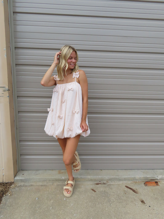 Gingham Bubble Dress