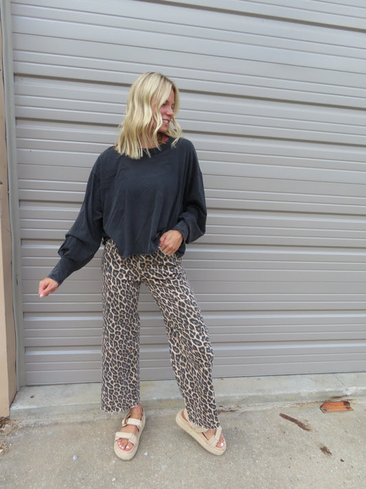 Cheetah Girl Jeans