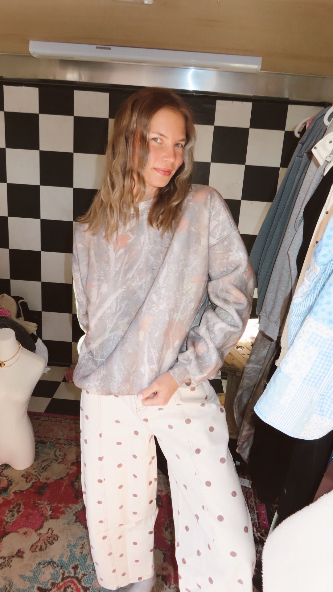 Hip Eagle Camo Crewneck