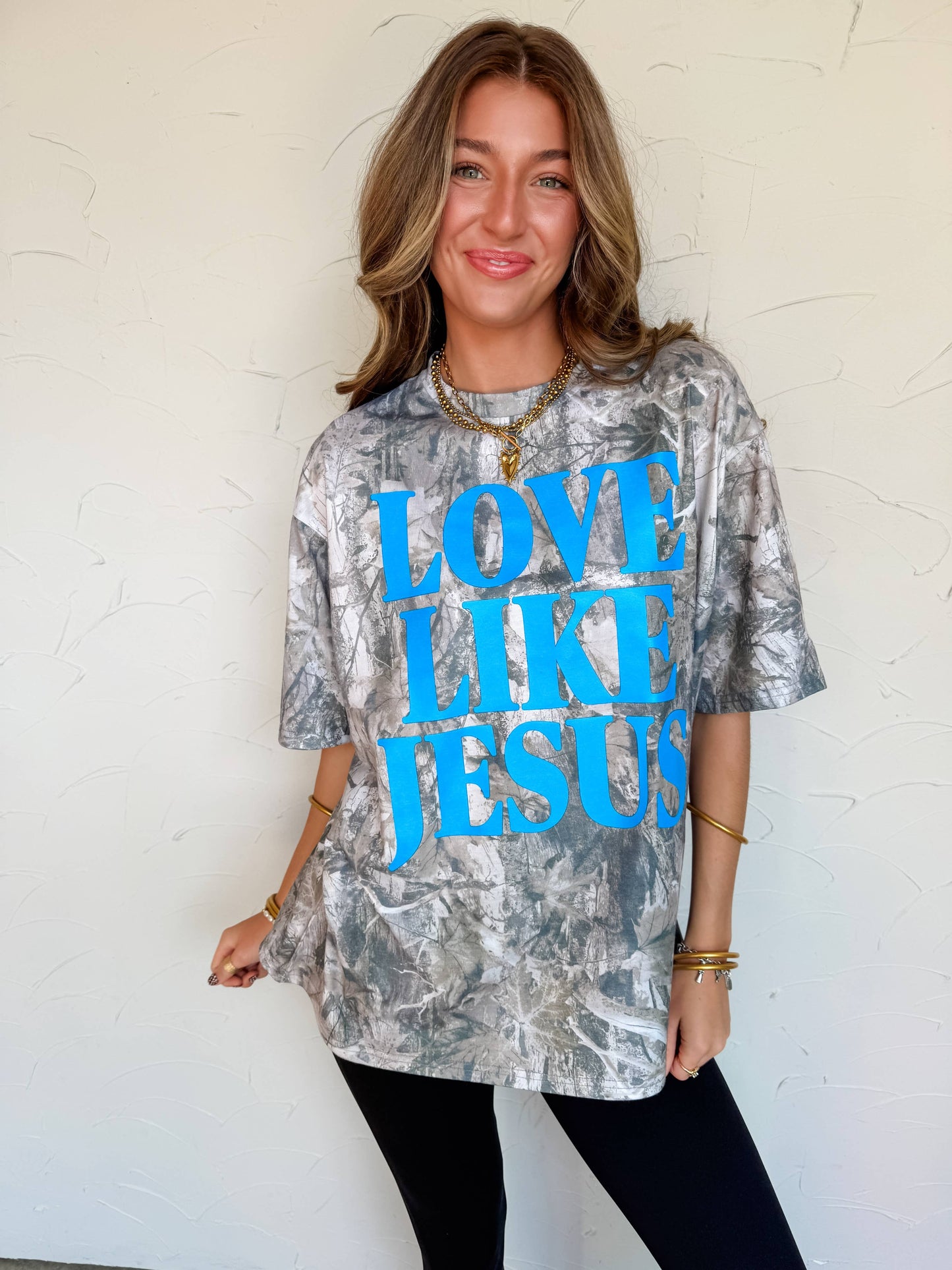 Love Like Jesus Camo T-shirt