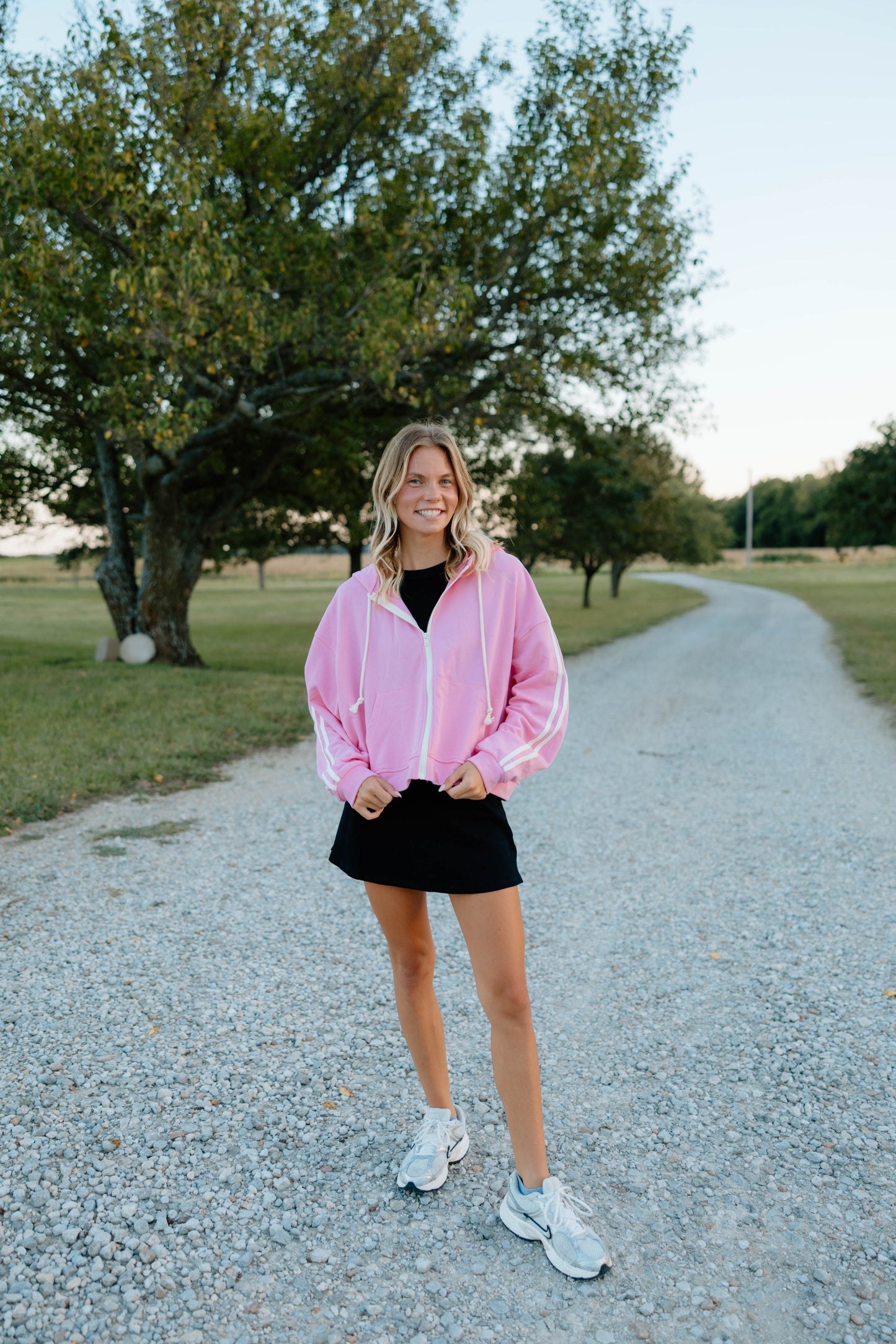 Pink Power Varsity Jacket