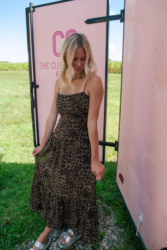 Cheetah Girl Maxi Dress