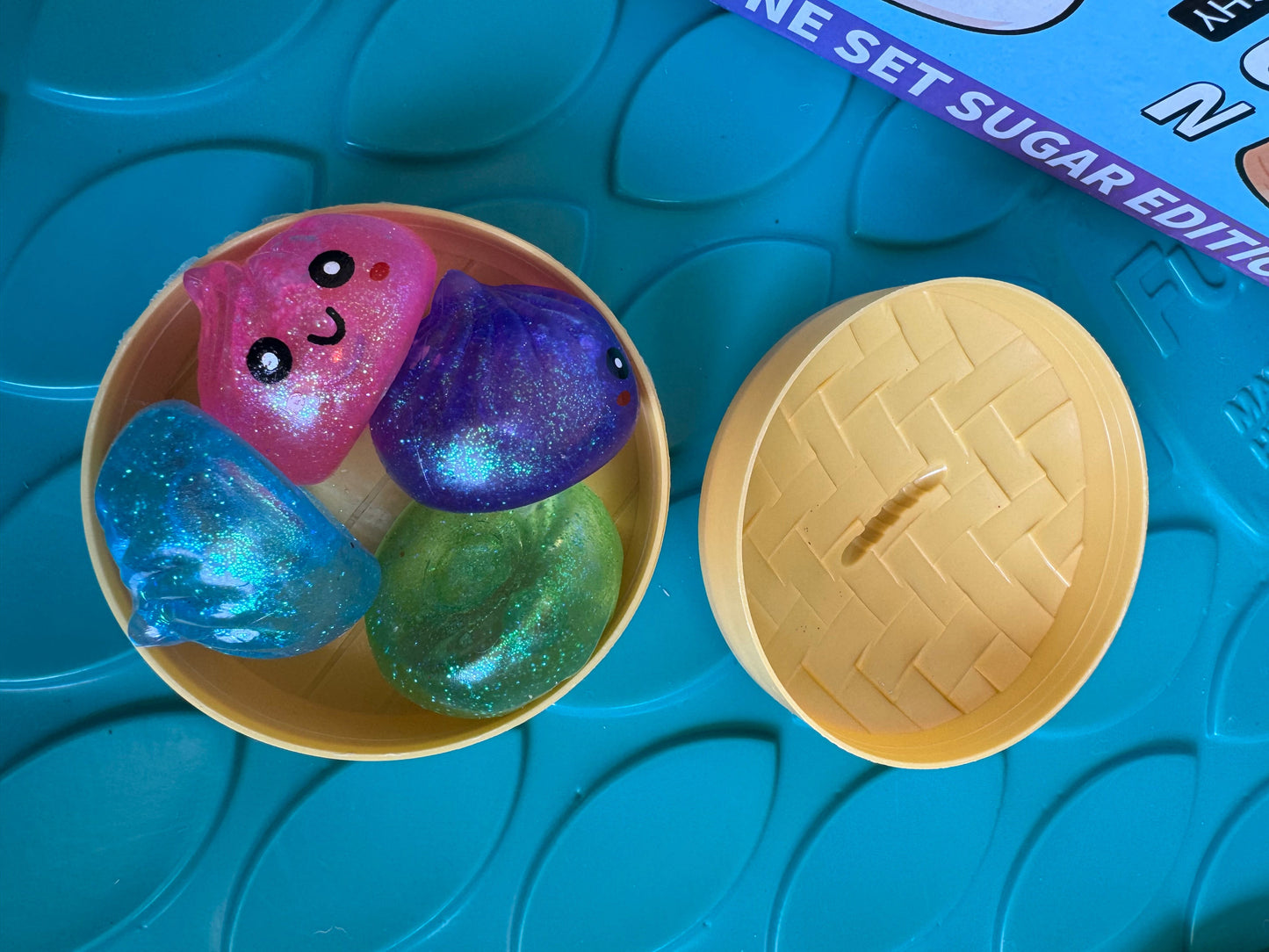 (4)Mini Squishy Dumpling Set