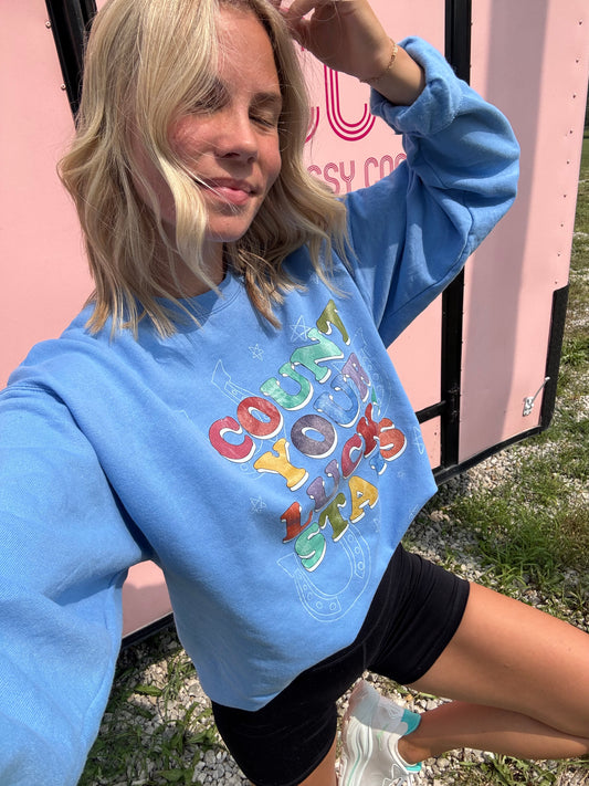 Count Your Lucky Stars Crewneck