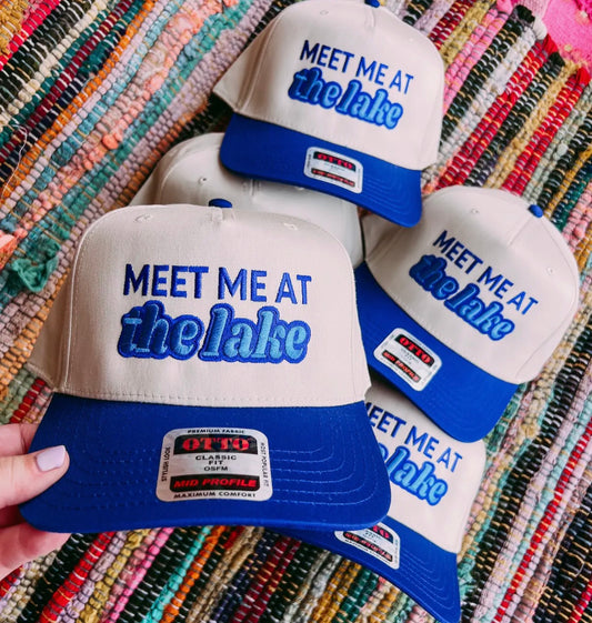 Meet me at the Lake Trucker Hat