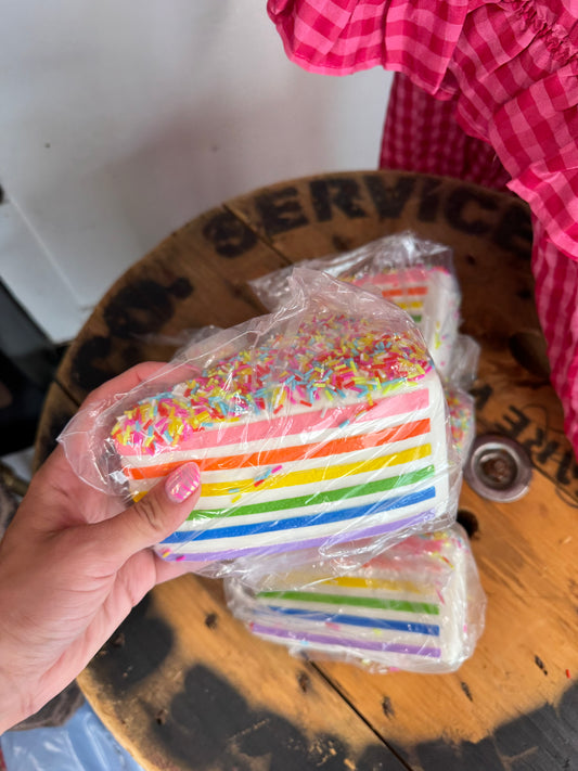 Rainbow Cake Squishy-Slow Rising