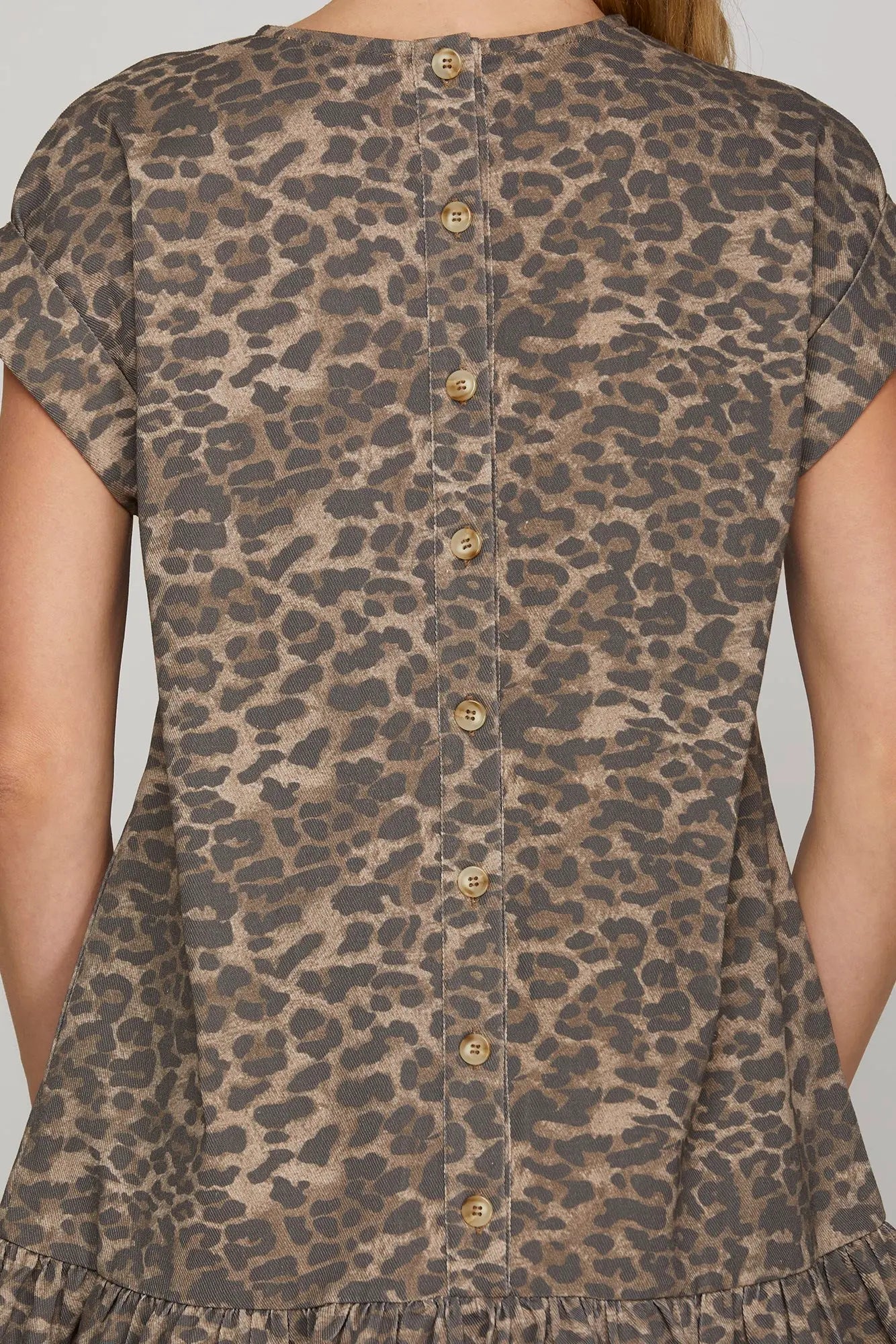 Momma Coope Leopard Bubble Dress