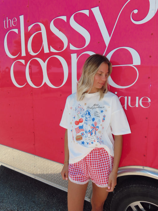 Miss Independence Graphic Tee