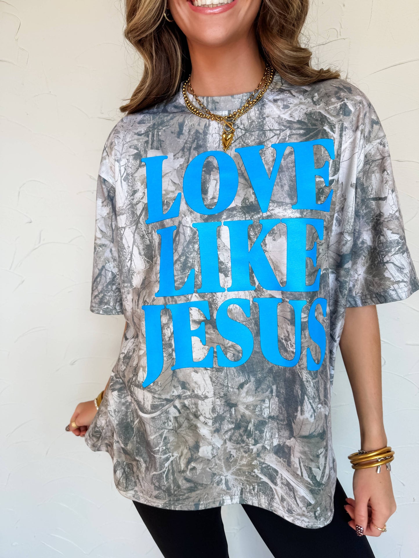 Love Like Jesus Camo T-shirt