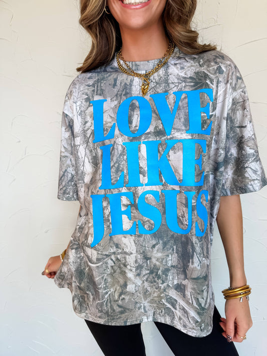 Love Like Jesus Camo T-shirt