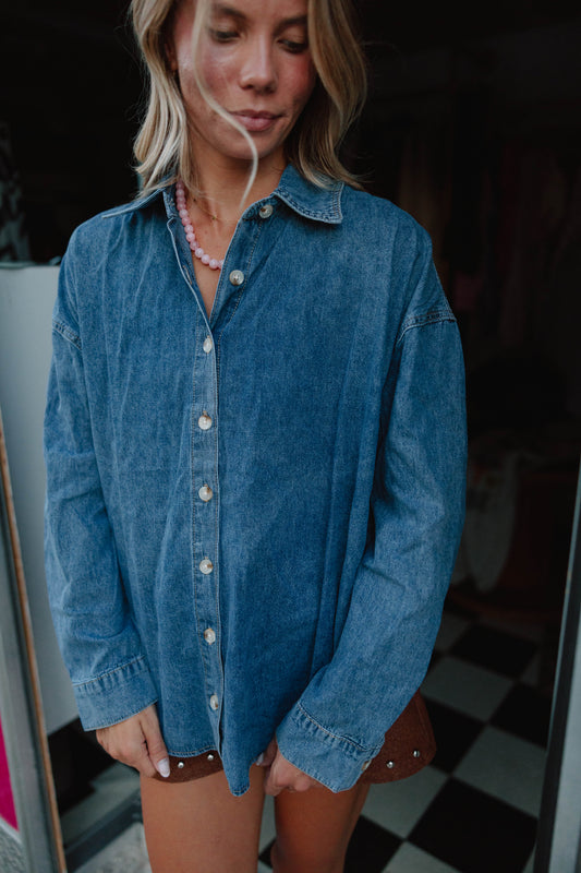 Cooper Denim Shacket