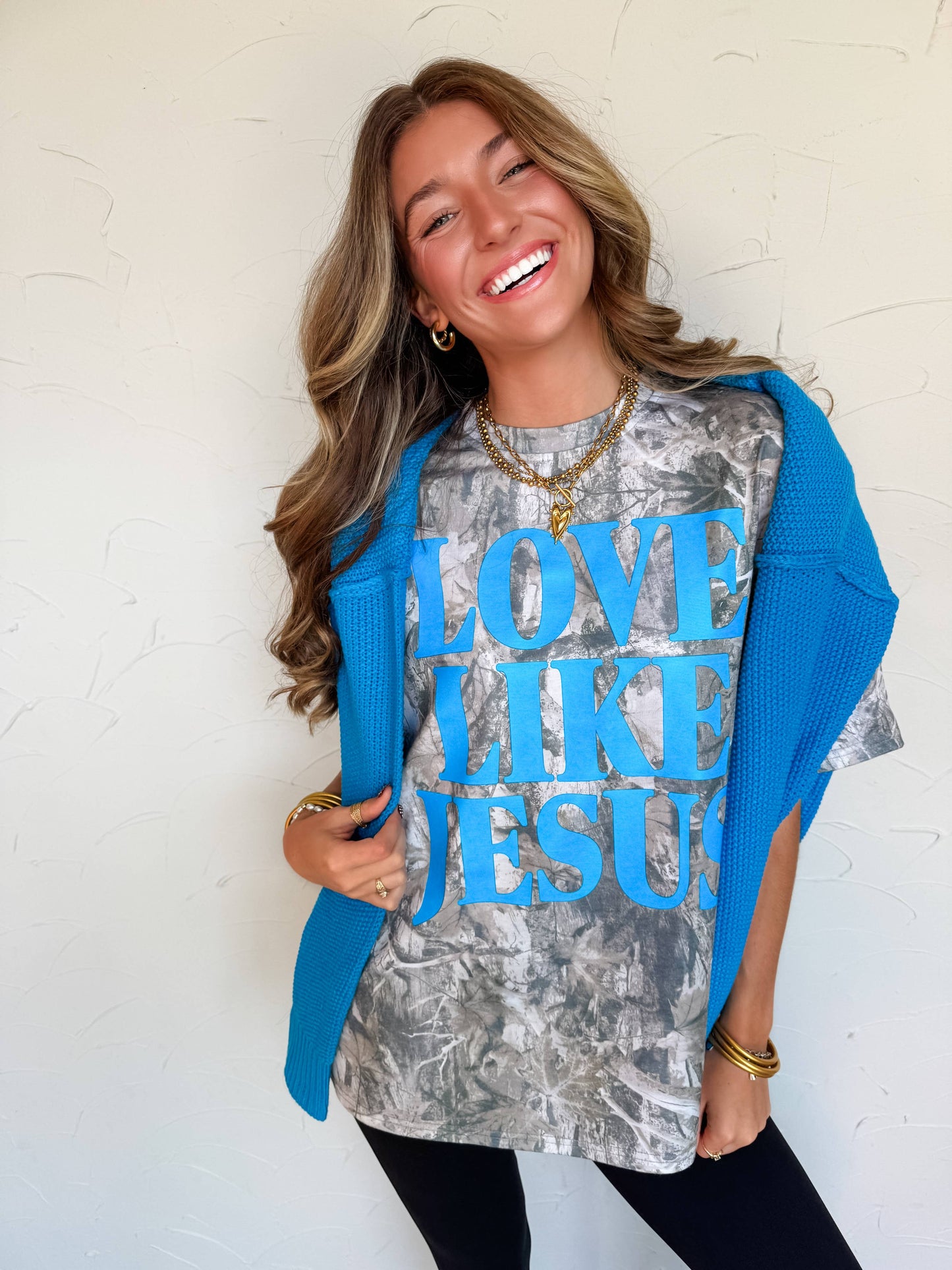 Love Like Jesus Camo T-shirt