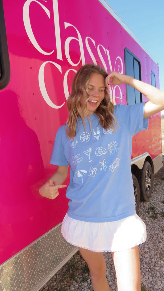 Classy Beach Icon T-shirt