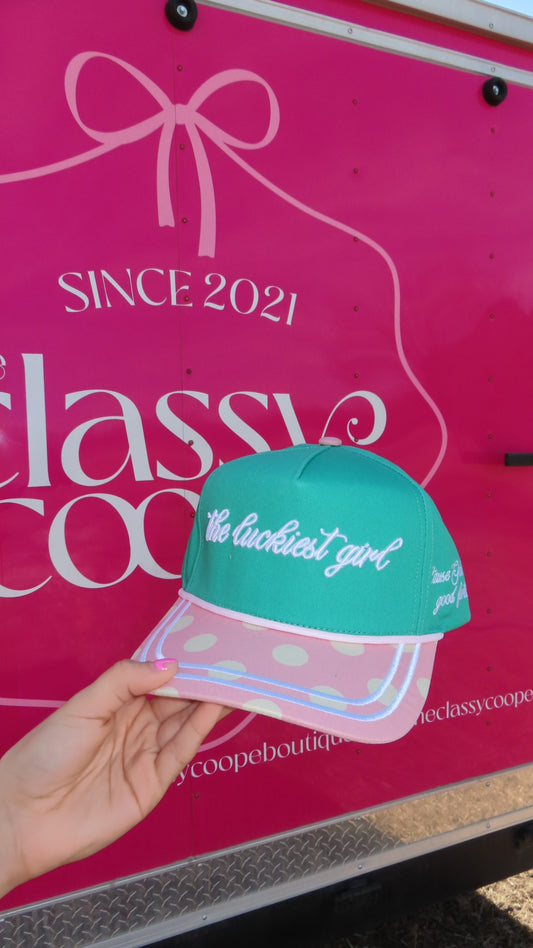 The Luckiest Girl Trucker Hat