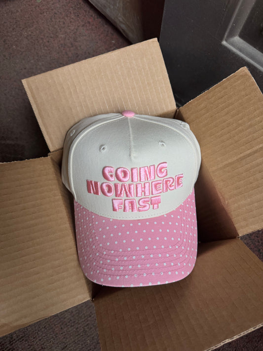 Going Nowhere Fast Trucker Hat