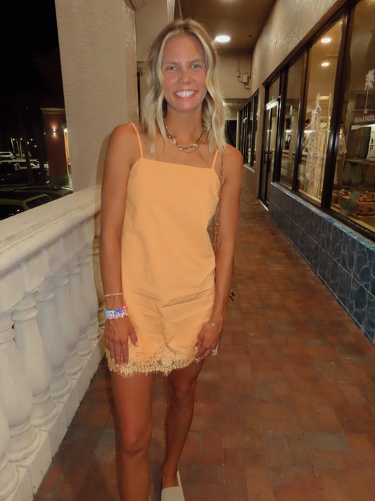 Orange Dream Laci Mini Dress