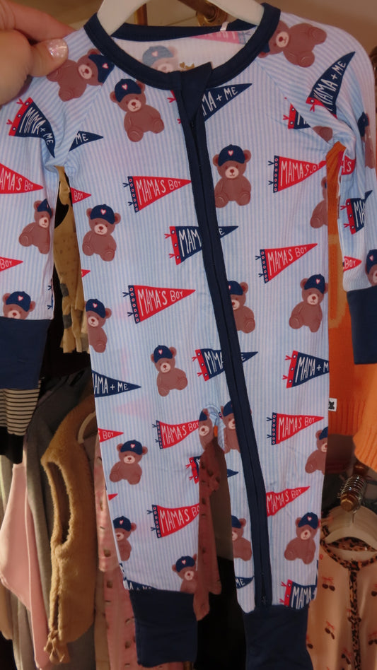 Mama’s + Me Bamboo Footies Baby