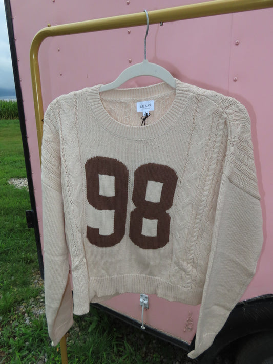 98 Braves Sweater