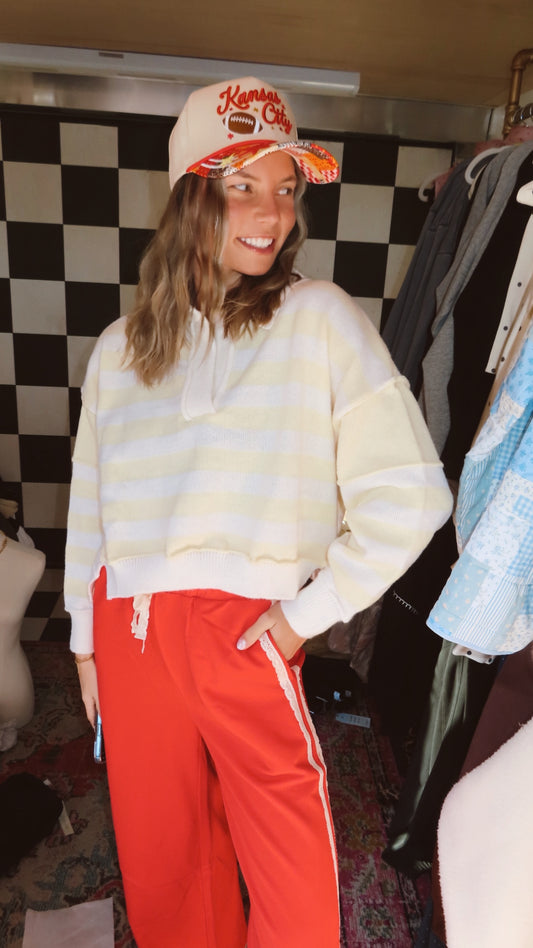 Butter Yellow Sweater Top