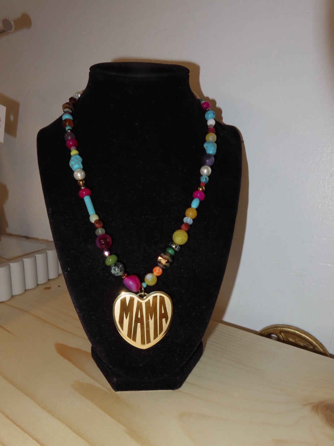 For the Moms Beaded Necklace