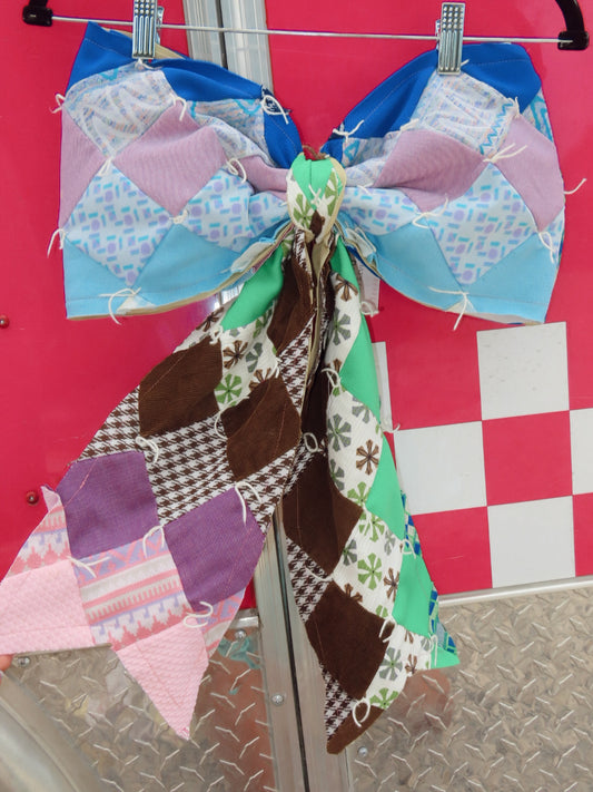 Girlie Pop Quilted Bow