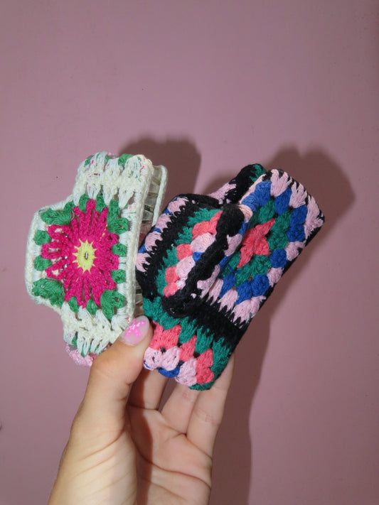 Crochet Claw Clip