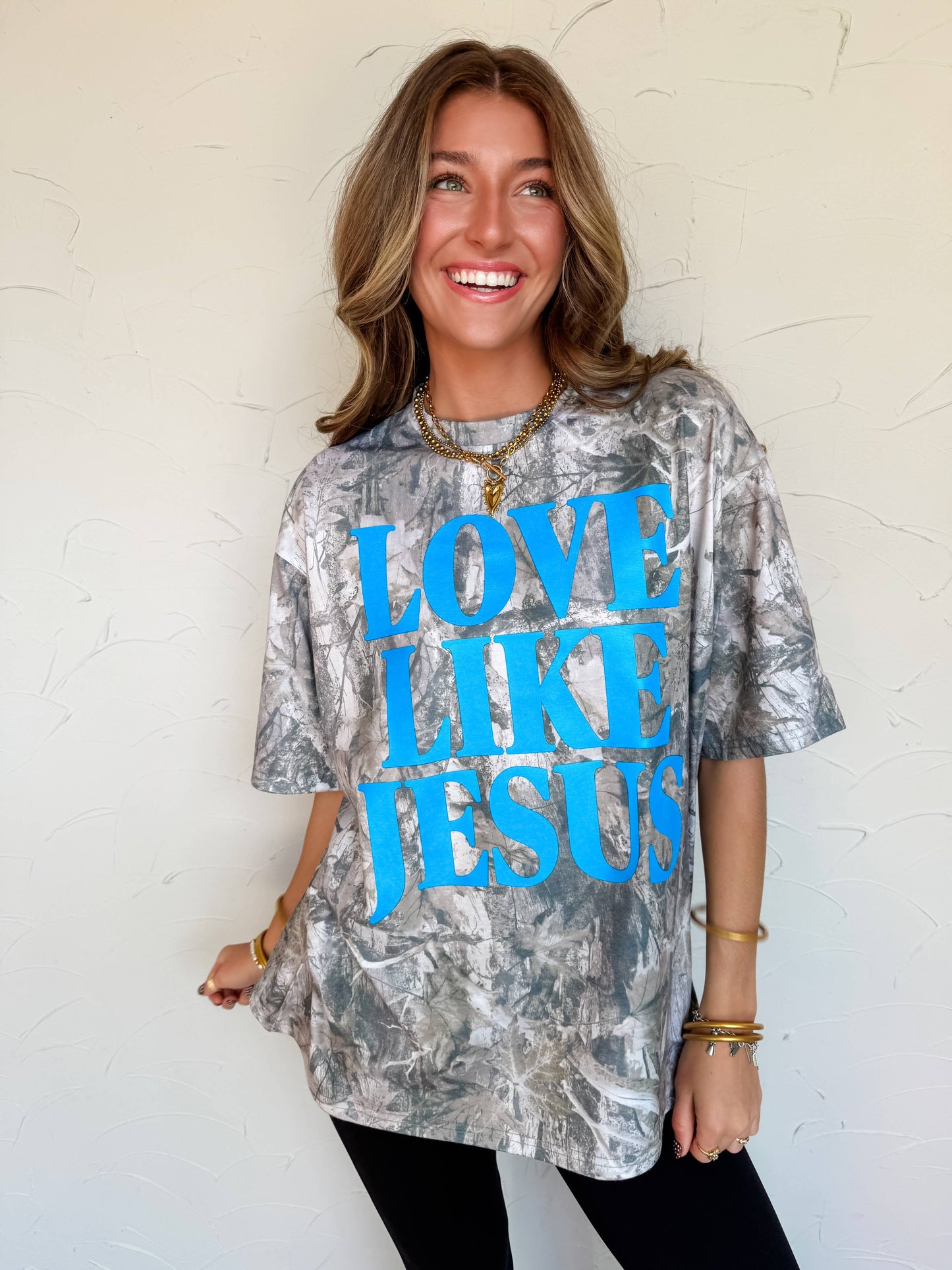 Love Like Jesus Camo T-shirt