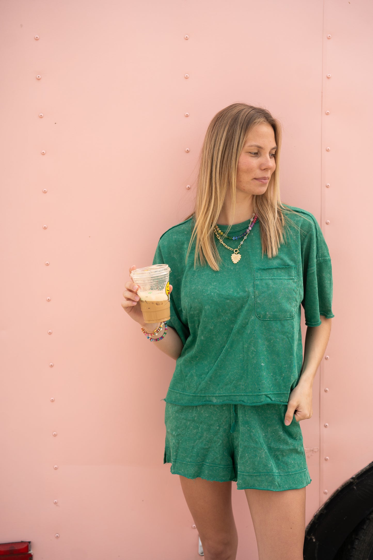 Out and About Set-Kelly Green