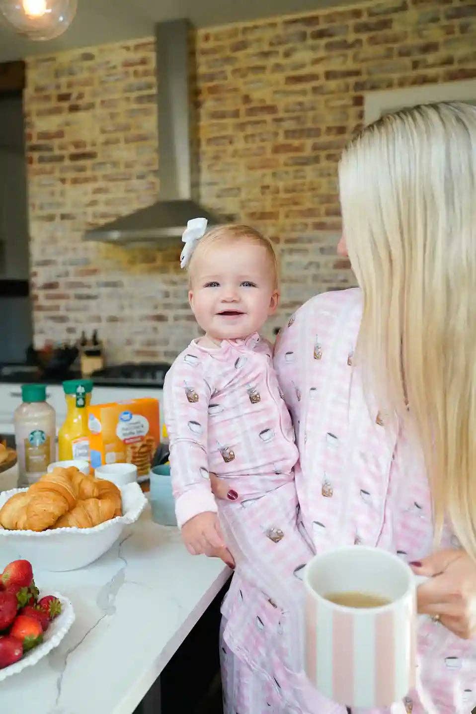 Pink Coffee - Baby Bamboo Sleeper