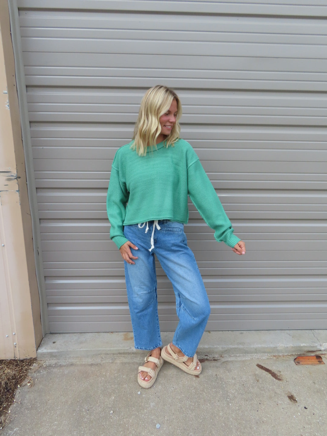 Callie Barrel Jeans