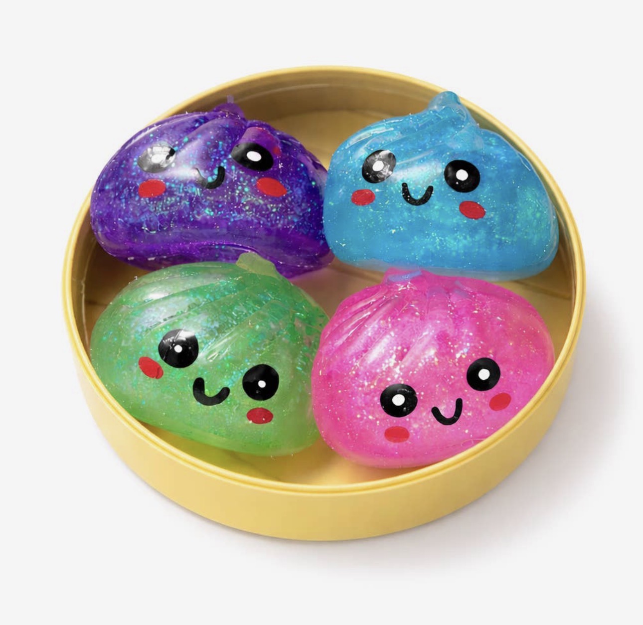 (4)Mini Squishy Dumpling Set