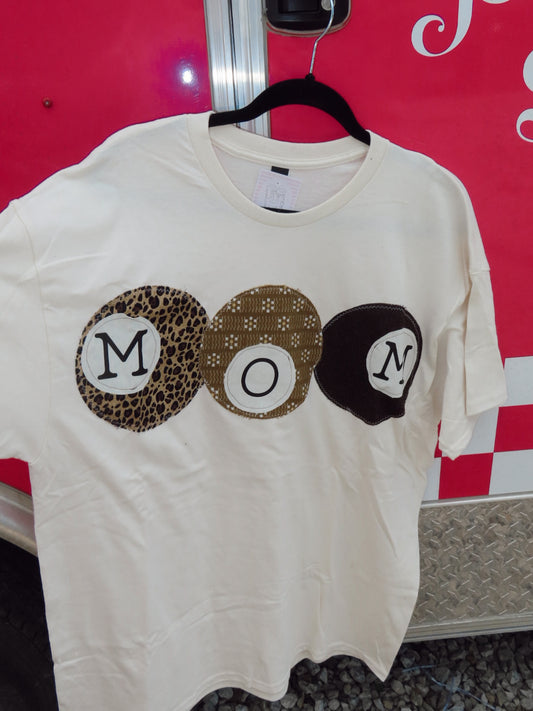 Mom 8ball Quilted Graphic Tee-XL