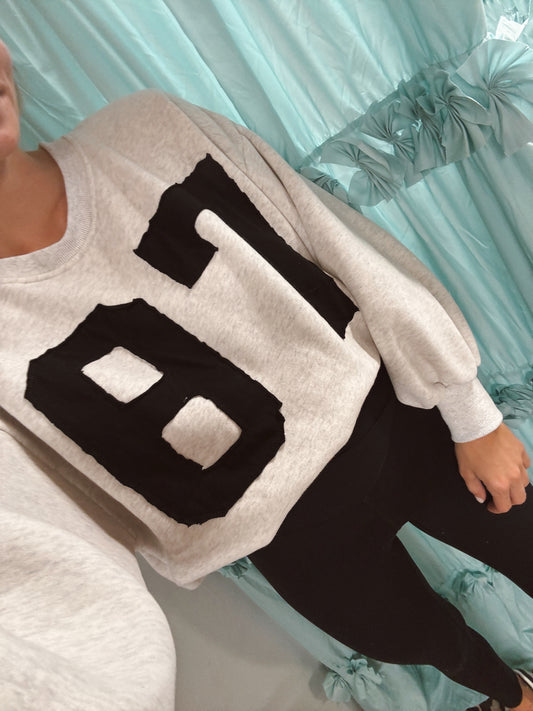 87 Patchwork Sweatshirt