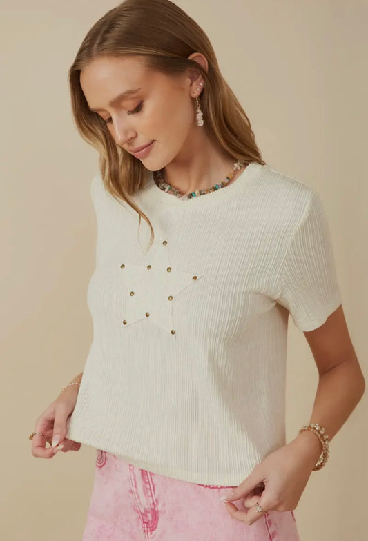 Studded Star T-shirt