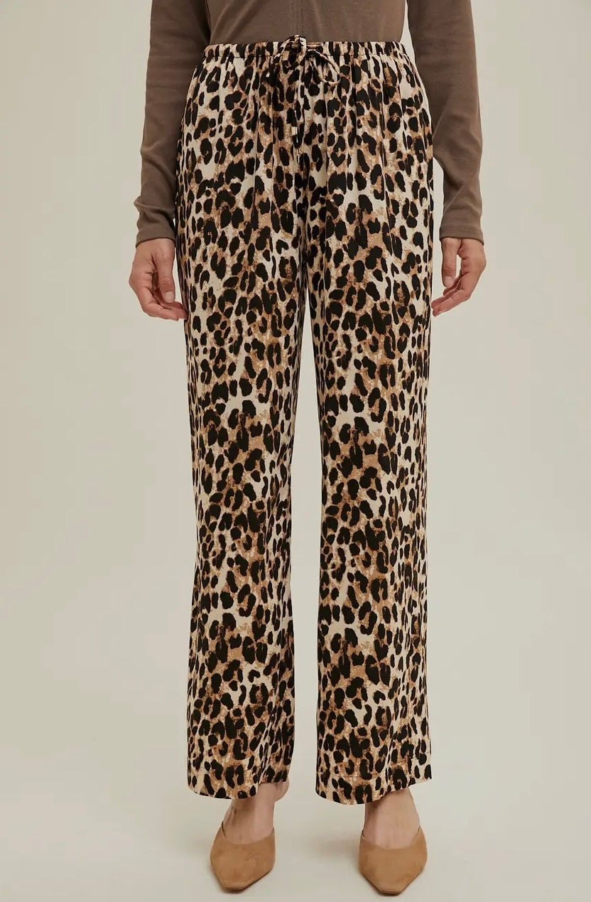 Leopard Print Pants