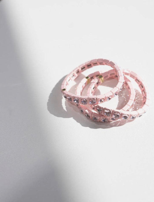 Stella Gremstone Bracelet- Pink