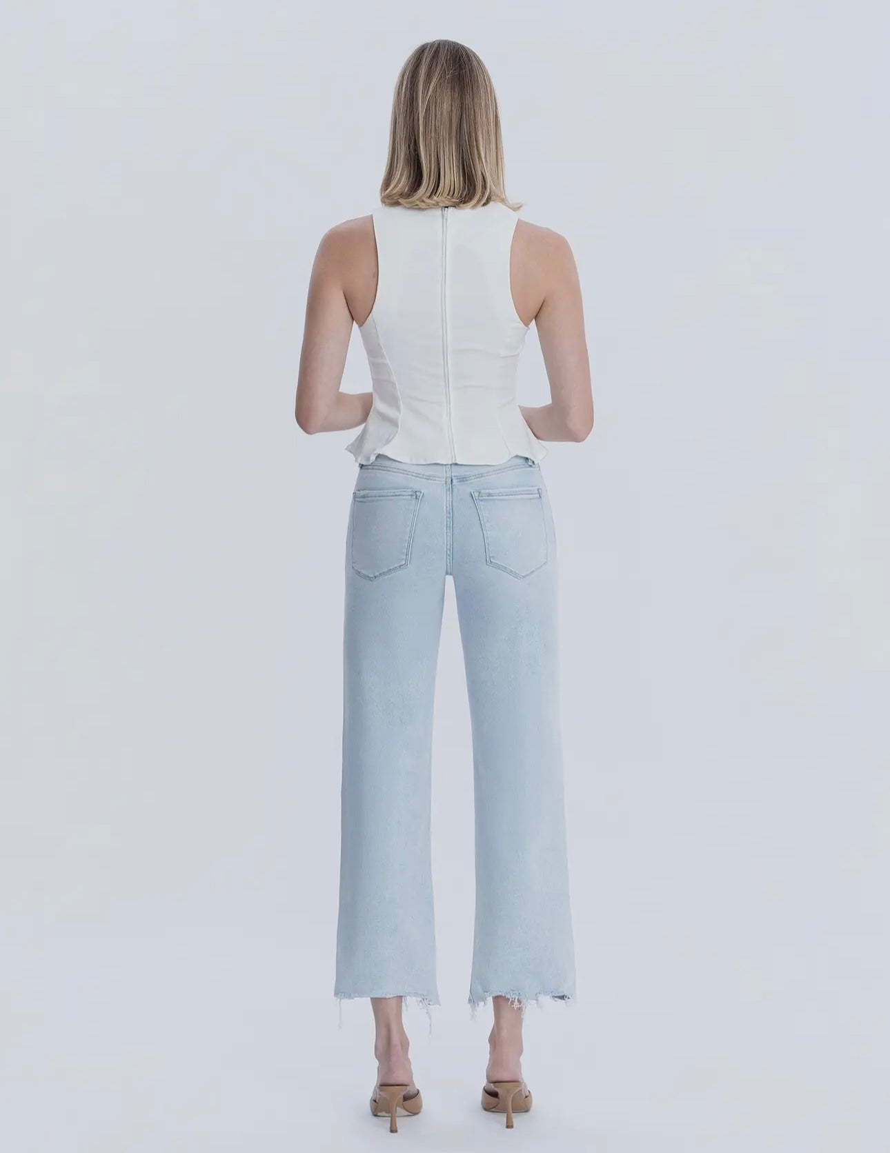 Hannah Slim Wide Jeans