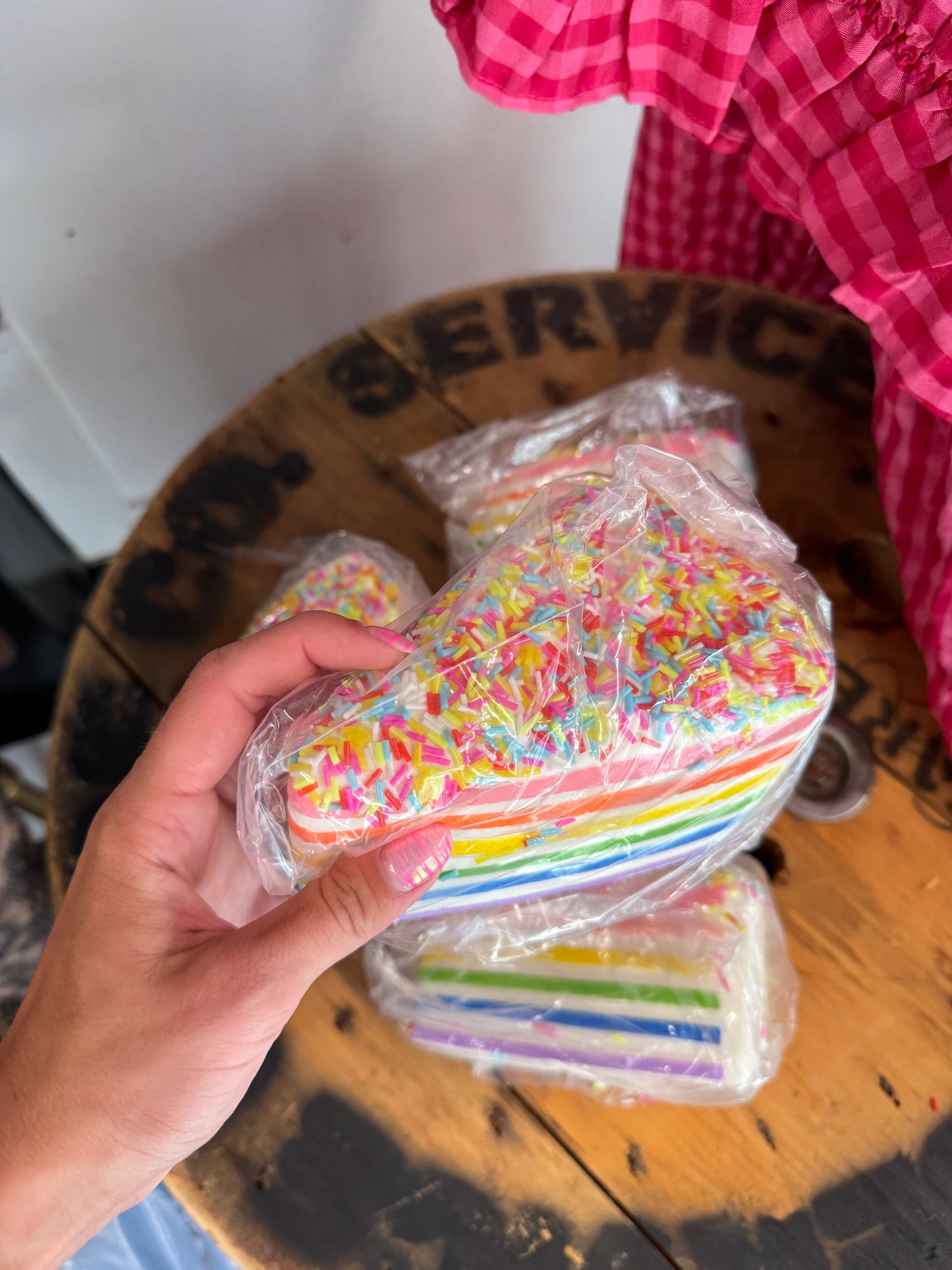 Rainbow Cake Squishy-Slow Rising