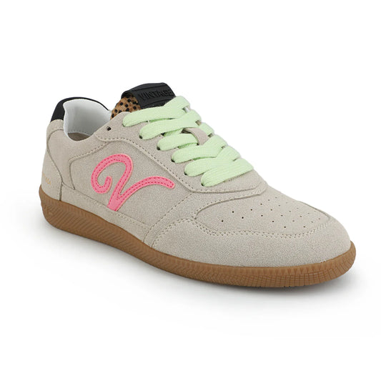 WHIZ - TAUPE LEOPARD SNEAKERS