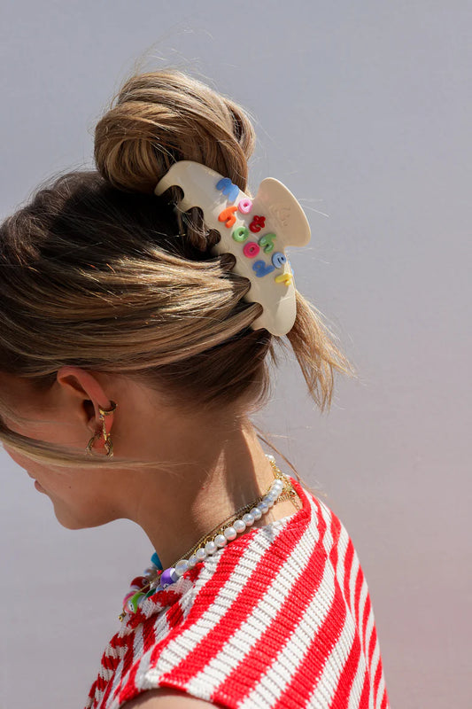 MOTHERHOOD CLAW CLIP- colorful