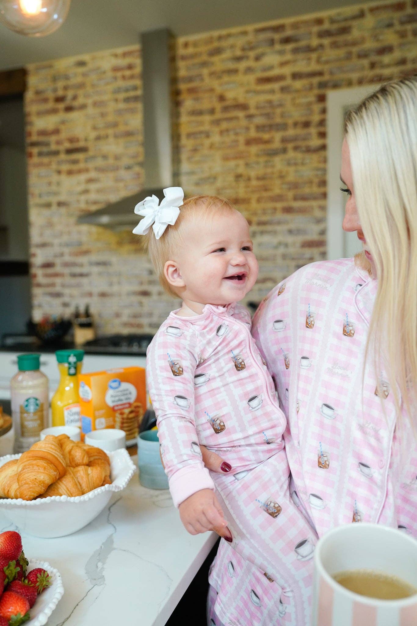 Pink Coffee - Baby Bamboo Sleeper